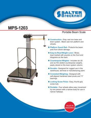 MPS-1203 - Scaleable Scales