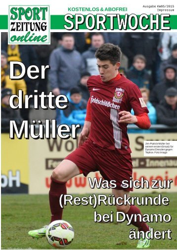 Der dritte Müller - Was sich zur Rückrunde bei Dynamo ändert