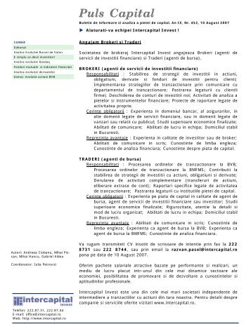 Puls Capital - Kmarket.ro