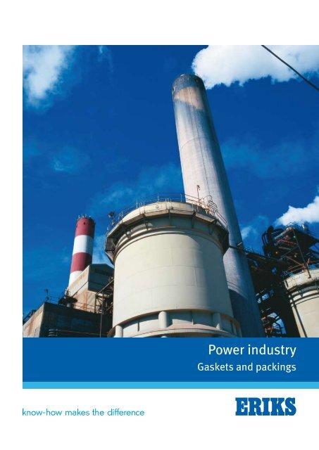 Gaskets for the power Industry - Eriks UK