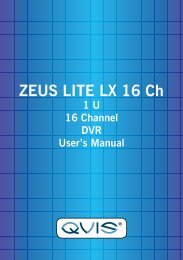 LX Zeus Lite 16 Channel Manual - Qvis Security