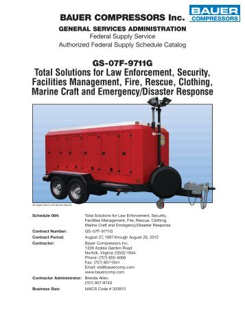 HPBAC Tcom Trailer Flyer - BAUER Compressors