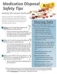 How to Safely Dispose of Unused Medication - VISN 8