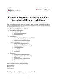 kann hier nachlesen - Kantonsschule Olten