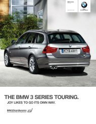 Download The BMW 3 Series Touring: standard equipment and ...
