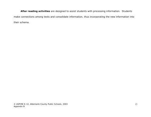 Language Arts/English Curriculum Frameworks - Albemarle County ...