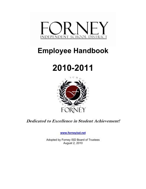1077 General Document Employee Pdf Forney Isd