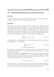 O21 Brechungsindexbestimmung einer planparallelen Platte