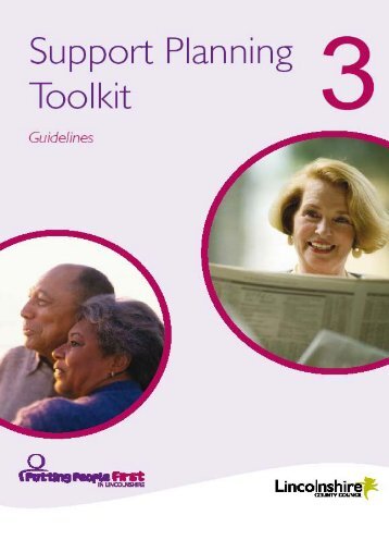 Adobe PDF - Support Planning Toolkit 3 - Lincolnshire County Council