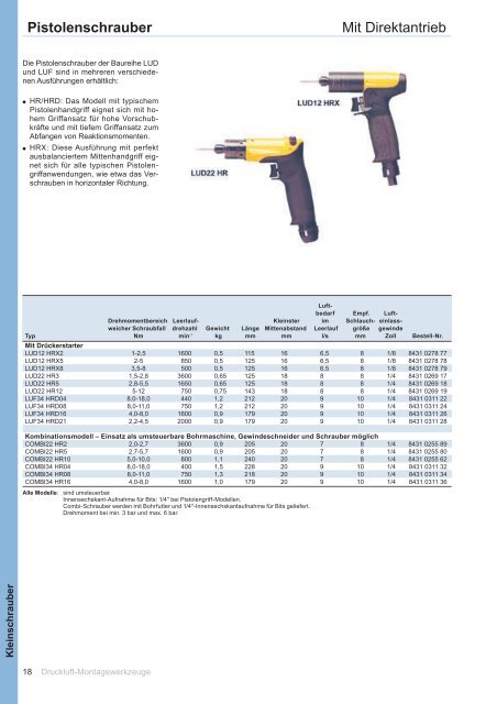 Hauptkatalog Industriewerkzeuge 2012 - Merz Drucklufttechnik GmbH