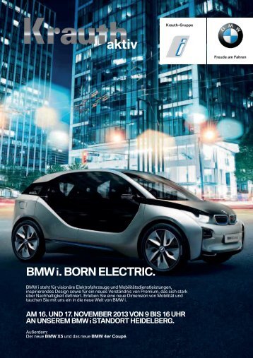 Krauth aktiv Kundenmagazin. (PDF, 2071k) - BMW Krauth