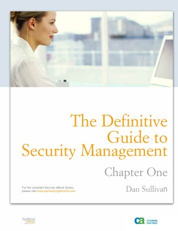 The Definitive Guide to Security Management - Purdue University