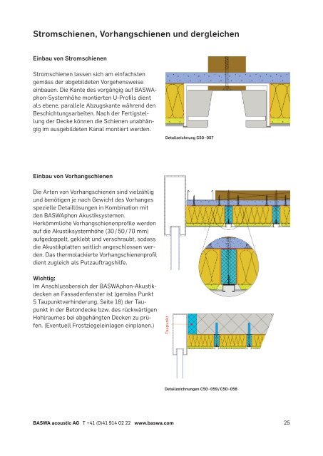 Planungsunterlagen fÃ¼r BASWAphon Akustiksysteme BASWAphon ...