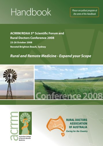 Handbook - Australian College of Rural and Remote Medicine