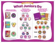 What Juniors Do Flyer - Girl Scouts of Virginia Skyline Council