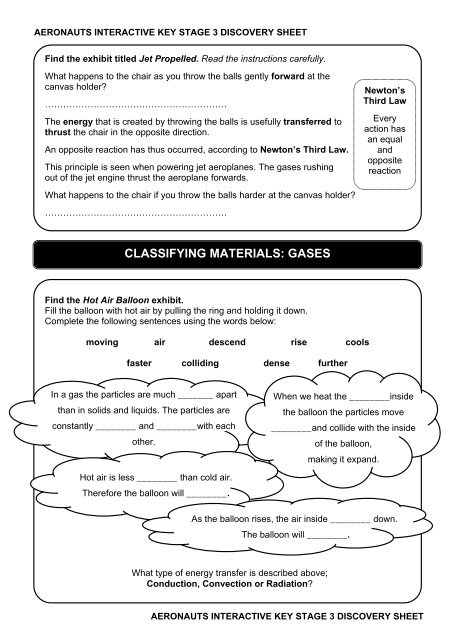 AERONAUTS INTERACTIVE KEY