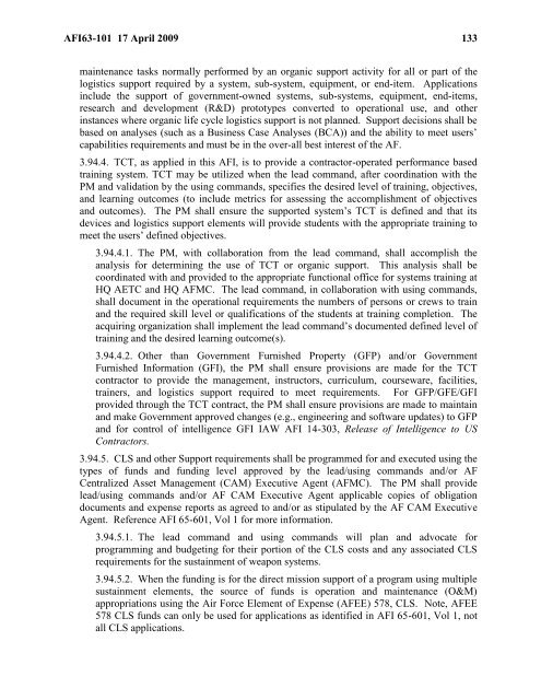 AFI 31-117 – Understanding the Rules of Arming and Use of Force AFI 31-117 – Understanding the Rules of Arming and Use of Force