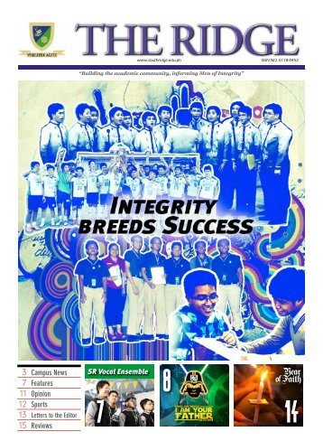 Integrity Breeds Success 2013-03-15 - PAREF Southridge School