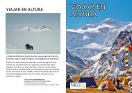 VIAJAR EN ALTURA - Medex - Medical Expeditions