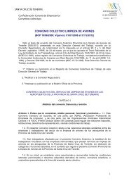 convenio colectivo: limpieza de aviones - ConfederaciÃ³n Canaria de ...