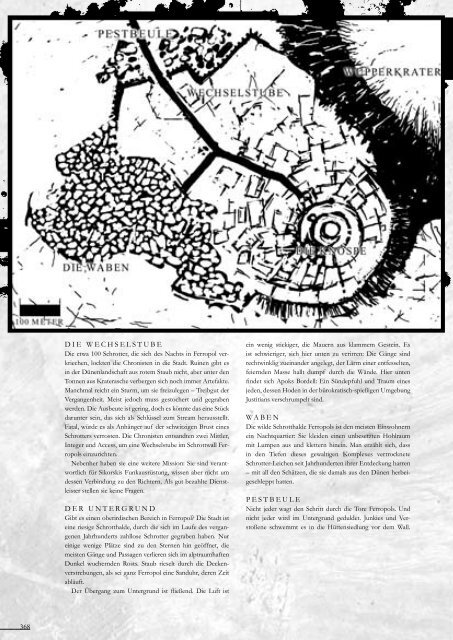 Das vollständige Grundregelwerk mit satten 380 Seiten! - Degenesis