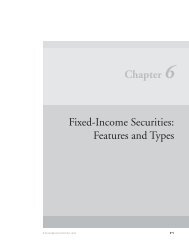 Chapter 6 Fixed-Income Securities: Features and Types - CSI Global ...