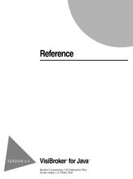 Reference - Borland Technical Publications