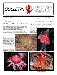 BULLETIN - Heliconia Society International