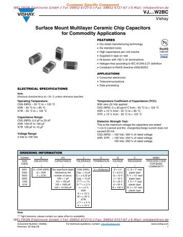 VJ....W2BC - Weltron Elektronik GmbH