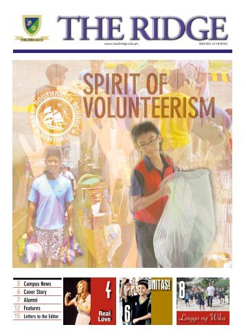 Spirit of Volunteerism 2012-10-09 - PAREF Southridge School