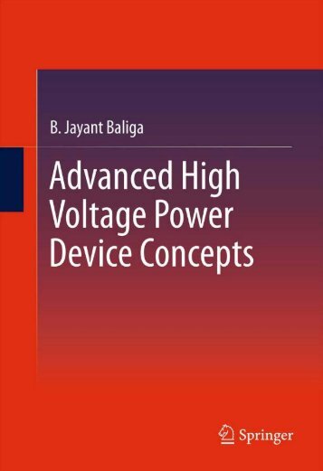 Advanced High Voltage Power Device Concepts - 1.. - Index of