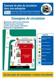 Consignes de circulation - ActualitÃ©s CARSAT Centre Ouest