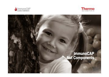 ImmunoCAP Nut Components ImmunoCAP Nut Components - Phadia