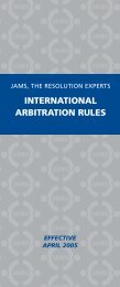 Download JAMS International Arbitration Rules in PDF Format