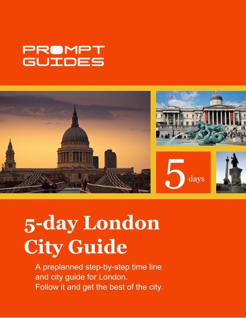 5-day London City Guide - Prompt Guides