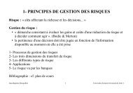 principes de gestion des risques - Jean-Baptiste Desquilbet