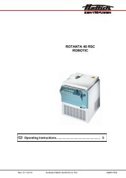 ROTANTA 46 RSC ROBOTIC - HettichLab