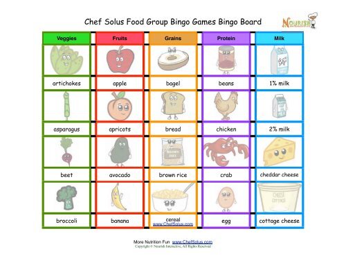 chef-solus-food-group-bingo-games-bingo-board-nourish