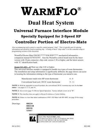 Dual Heat System - Electro Industries