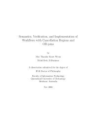 Semantics, Verification, and Implementation of Workflows ... - YAWL