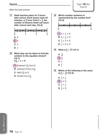 Topic 10 Test Form B Answers.pdf - EUSD