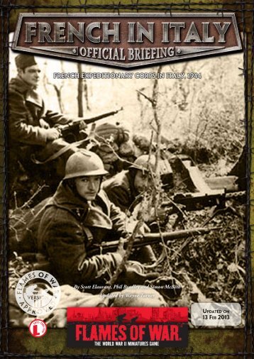 French Expeditionary Corps in Italy (PDF)... - Flames of War