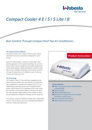 CC5 / CC8 Product Sheet (PDF, 0,60 MB) - Webasto