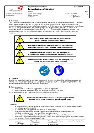 IndustriÃ«le stofzuiger (PDF) - BeSWIC