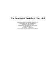The Annotated Pratchett File, v9.0 - The L-Space Web