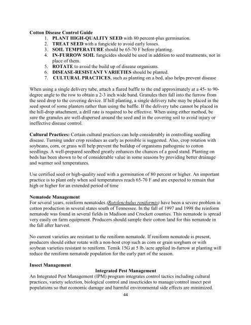 CATEGORIES OF FORAGE CROPS - Department of Plant Sciences