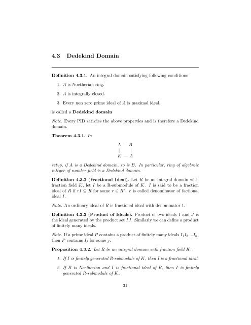 Abstract Algebra and Algebraic Number Theory