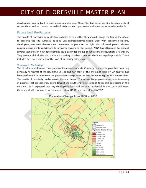 Download floresville-master-plan-draft.pdf - Wilson County News