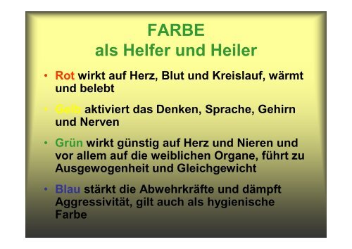 Definition: FARBE