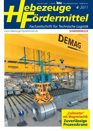 Zuverlässige Prozesskrane - DEMAG Cranes & Components GmbH